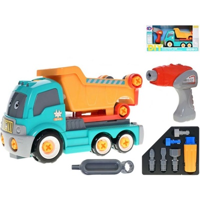 Mikro trading Auto sklápěčka šroubovací s vrtačkou a doplňky - 28 cm