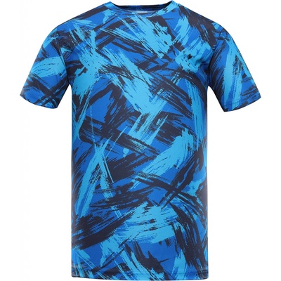 Alpine Pro Quatr pánske funkčné tričko MTSA872 neon atomic blue