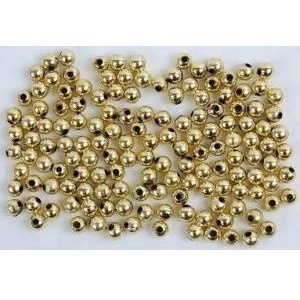 Fandy Beads 6 mm zlote (30g)