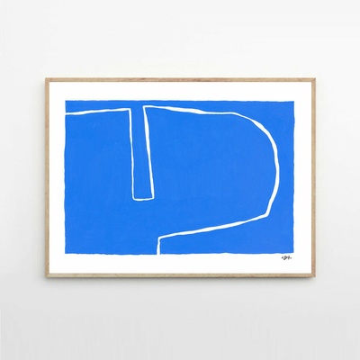 Moikka Plagát The Route by Leise Dich Abrahamsen 50x70