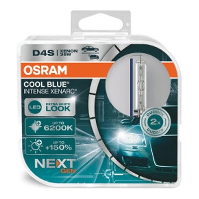 OSRAM Крушка OSRAM D4S, 42V, 35W, 6200К, 3200lm, 2 броя