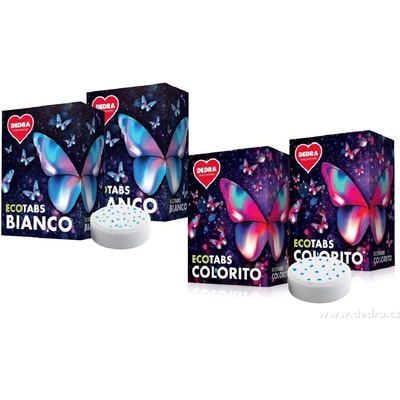 VEYRA Sada Tablety na pranie BIANCO + COLORITO 2 × 26 + 2 × 26 ks