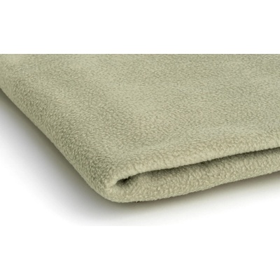 Polar fleece látka 200 g/m², šířka 150 cm, světle olivový, metráž