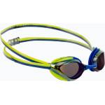 arena Очила за плуване за деца Arena Python Mirror Jr blue/blue/lime