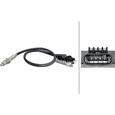 NOx-senzor, NOx-katalyzátor HELLA 6PN 358 307-161 (6PN358307161)
