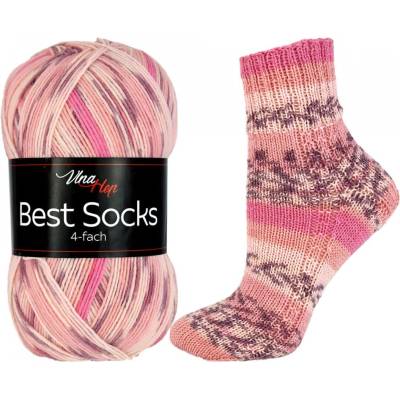 Vlna-hep Příze Best socks 4-fach - ponožková - vlna Best socks: 7303