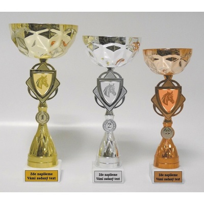 VIZINGR Koně poháry 519-AFS039 519-AFS039/27 cm bronz