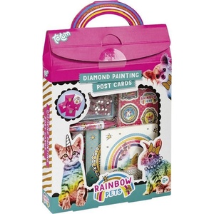 Totum Диамантен комплект за рисуване Totum Rainbow pets (T079113) - ozone
