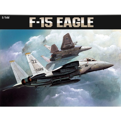 Academy McDonnell Douglas F 15 Eagle Model Set lietadla 1:144 18 dielov