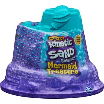 Spin Master Play-Doh Kinetic Sand Shimmer Mermaid Treasure Container (6064334)