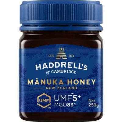 HADDRELL'S Manuka Honey UMF5+ MGO83+, 250g