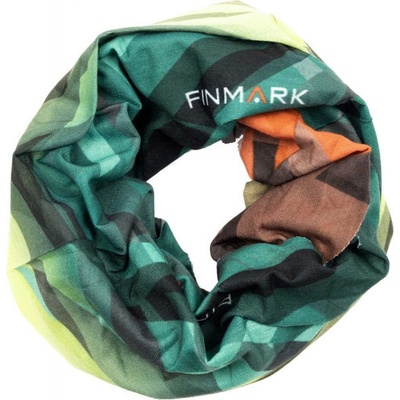 Finmark FS-126 multifunkčná šatka zelená
