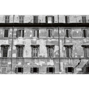 DIMEX ART Флизелинов фототапет фасада на стара сграда 375 x 250 см