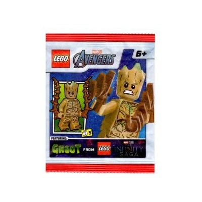 LEGO® Super Heroes The Infinity Saga Avengers Groot paper bag 242319, лимитирана серия
