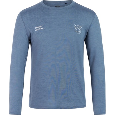 Protest Мъжка плажна тениска от ликра Protest PRTRyle Surf T-Shirt Lycra - Empire Blue - размер XL (050-2389-0115)