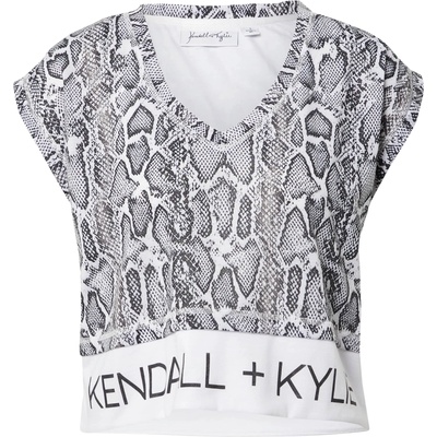 Kendall + kylie Тениска черно, размер xs