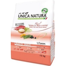 Unica Natura Dog Unico Maxi Lamb rice and beans 12 kg
