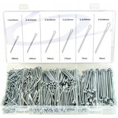 Závlačky sada 1000ks G02804 GEKO – Zbozi.Blesk.cz