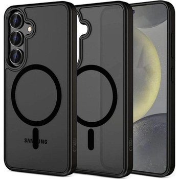 GKK Magsafe Калъф за Samsung S25, GKK MagMat Case, Черен (5906302322091)