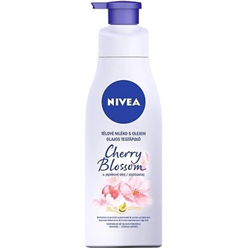 Nivea Cherry Blossom & Jojoba Oil tělové mléko s olejem 200 ml