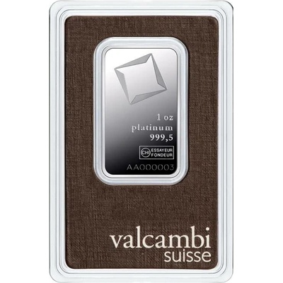 Valcambi Suisse slitek Platinum 1 oz – Hledejceny.cz