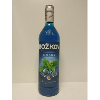 Božkov Modrá 19% 1 l (holá láhev) – Zboží Mobilmania