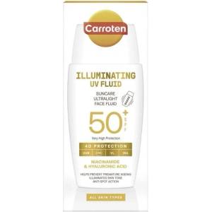 Carroten Illuminating UV Fluid Слънцезащитен флуид за лице SPF50+ 40 ml