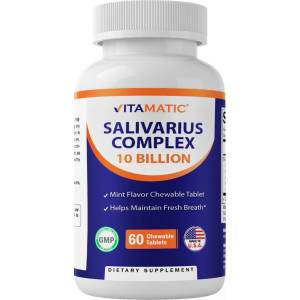 Vitamatic Salivarius Complex, 60 дъвчащи таблетки, Vitamatic (47434 VITAMATIC)