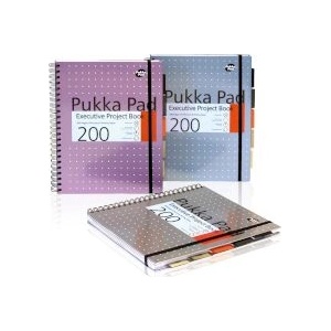 Pukka Pad Тетрадка с ластик А4 200л 5теми