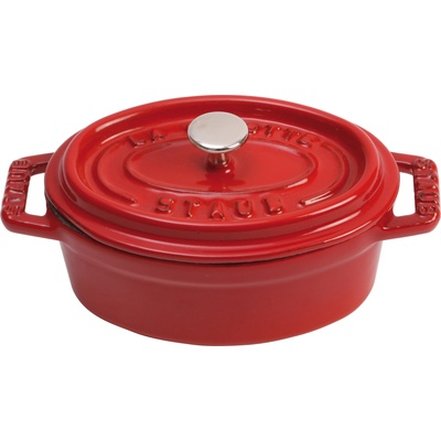 Staub Съд за готвене Mini Cocotte овален 250 мл червен (40509-807-0)
