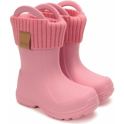 D.D. Step Rain Boots Water Lily Pink