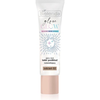 Bielenda GLAZE & GLOW лек фон дьо тен с озаряващ ефект цвят 02 30 гр