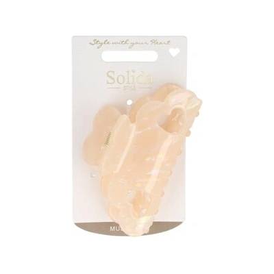 Solida Haarklammer Herz Cut-Out Sponky do vlasů Unisex 27 g