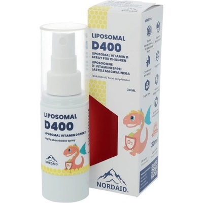 Nordaid Liposomal D400 Спрей за уста за деца, 30 ml, Nordaid (011109 NRD)