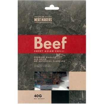 Meat Makers Beef Jerky sušené hovězí maso chilli 40g