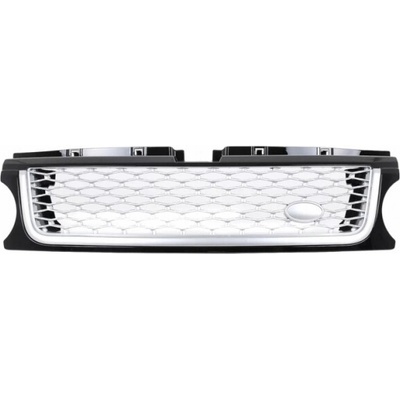 KITT Central Grille suitable for Land ROVER Range ROVER Sport (2009-2013) L320 Autobiography Look Black Red Edition
