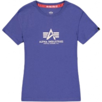 Alpha Industries New Basic T Wmn Electric dámske tričko fialová