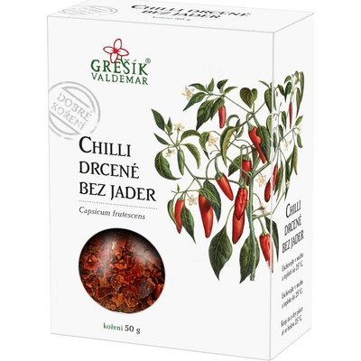 Grešík Chilli drcené bez jader 50 g