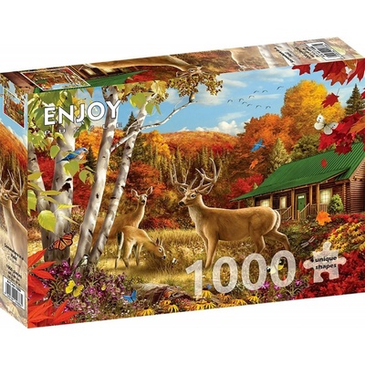 ENJOY Někde na poli 1000 dílků