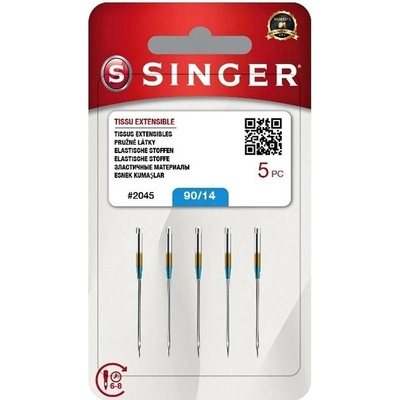 Singer 2045 - 90/14 - 5x Jehly do šicích strojů