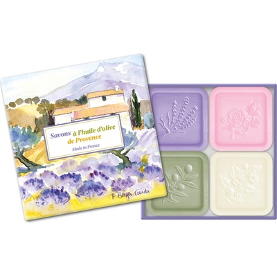 Esprit Provence Levandule Jasmín Oliva Růže dárková sada mýdel 4 ks 25 g – Hledejceny.cz