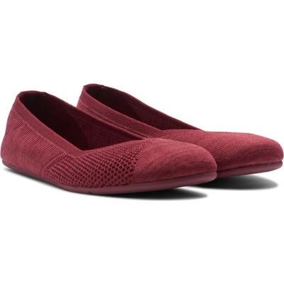 Xero Phoenix Knit dámské barefoot baleríny Tibetan Red