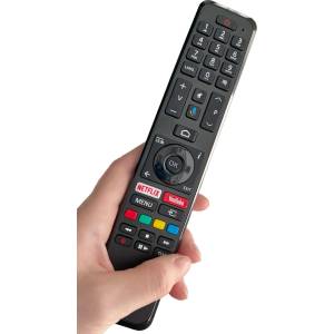 Finlux ct8556, rc43160 - оригинален дистанционен контрол с гласово управление (ct8556, rc43160) Дистанционно