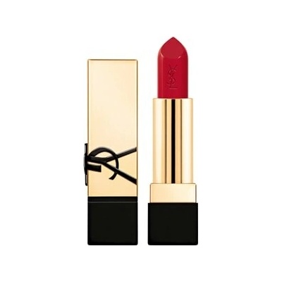 Yves Saint Laurent Rouge Pur Couture Refillable rtěnka tmavě červená 3,8 g