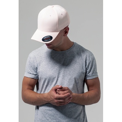 Urban Classics Шапка с козирка в бяло Flexfit Pastel Melange Cap UB-6277MS-00820 - Бял, размер XS/S