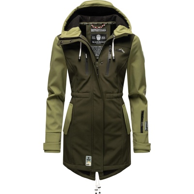 MARIKOO Функционално палто 'Zimtzicke' зелено, размер XXL