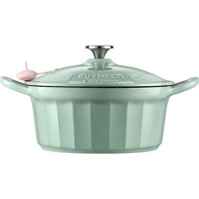 BUYDEEM Enameled Cast Iron Dutch Oven CP551-CG 3,9L, model CP551, color Cozy Greenish CP551-CG