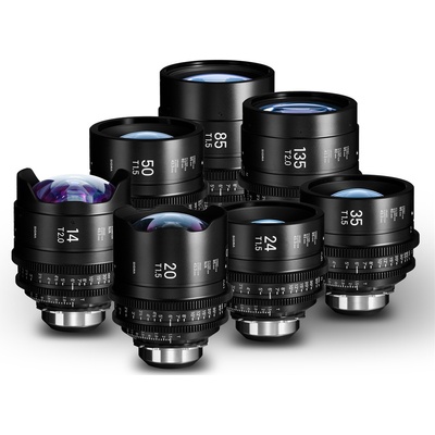 SIGMA CINE KIT 004 + kufor PMC-004 FL FVE METRIC Fully Luminous Sony E-mount