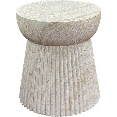 House Nordic Bonn Kamenný okrúhly záhradný stolík 37 cm
