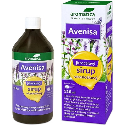 Aromatica Avenisa Skorocelový Sirup Viaczložkový 210 ml